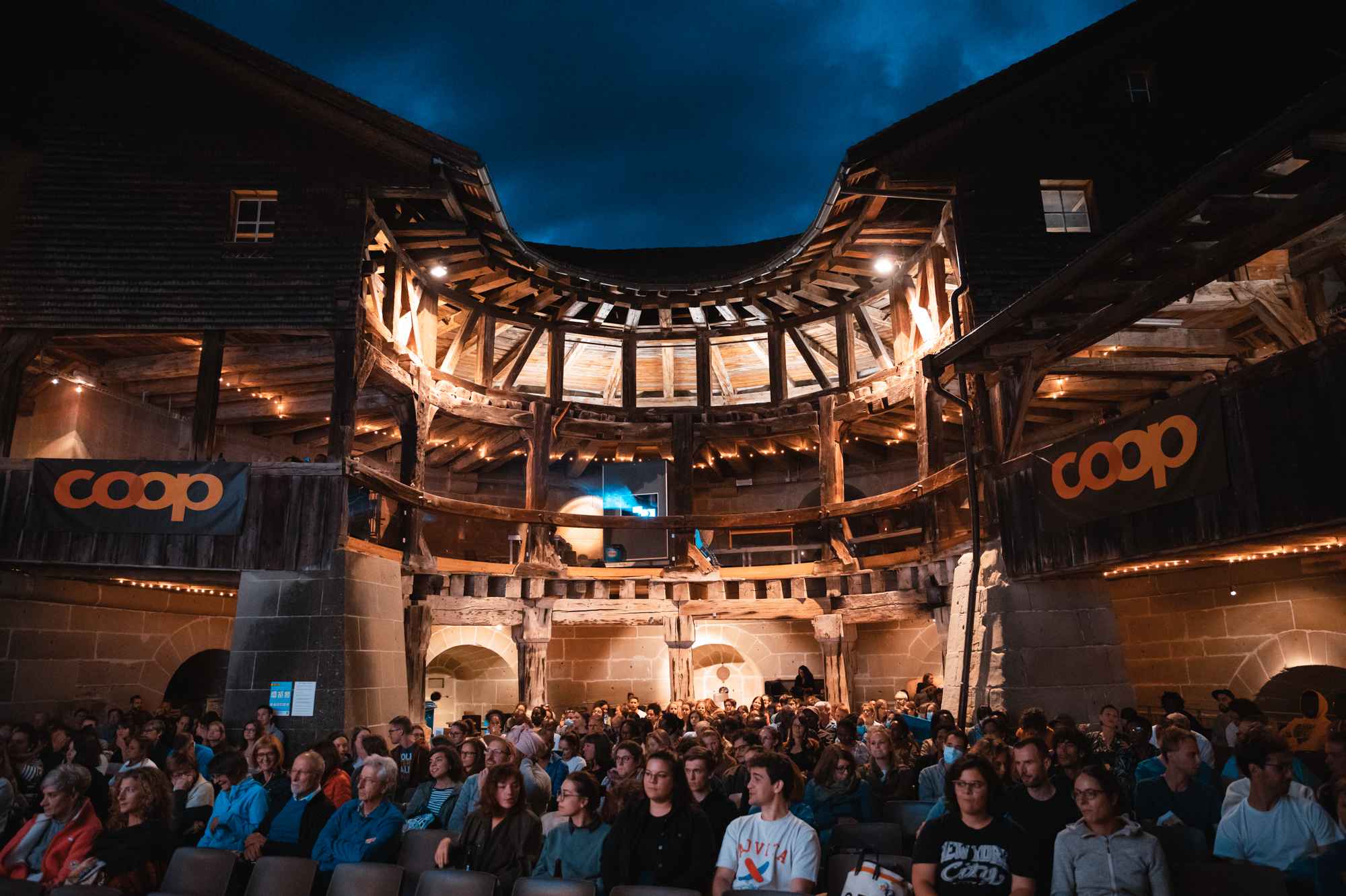 Le FIFF à l'open air cinema de Fribourg en juillet 2020. ©FIFF/Yoann Corthésy