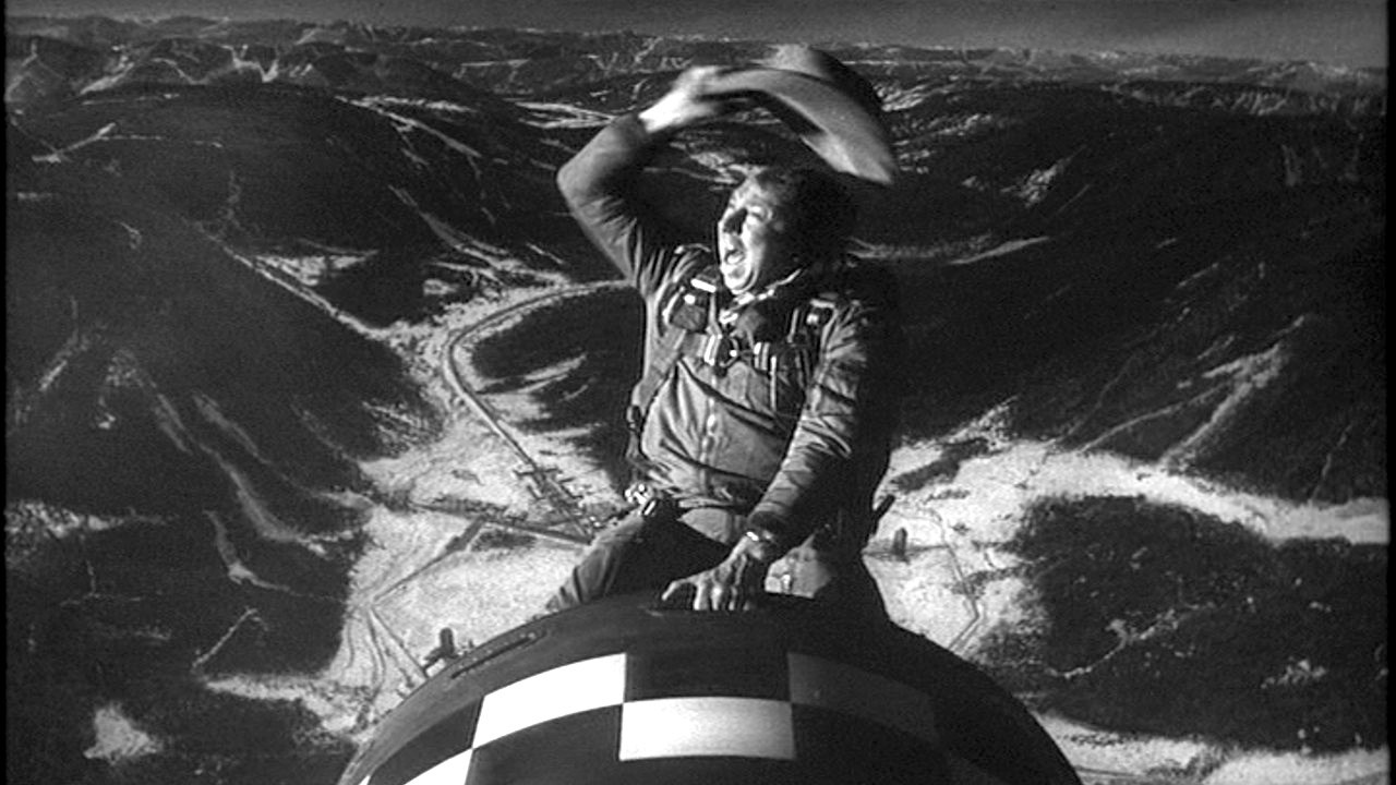 "Dr. Strangelove or: How I Learned to Stop Worrying and Love the Bomb", Stanley Kubrick, 1964