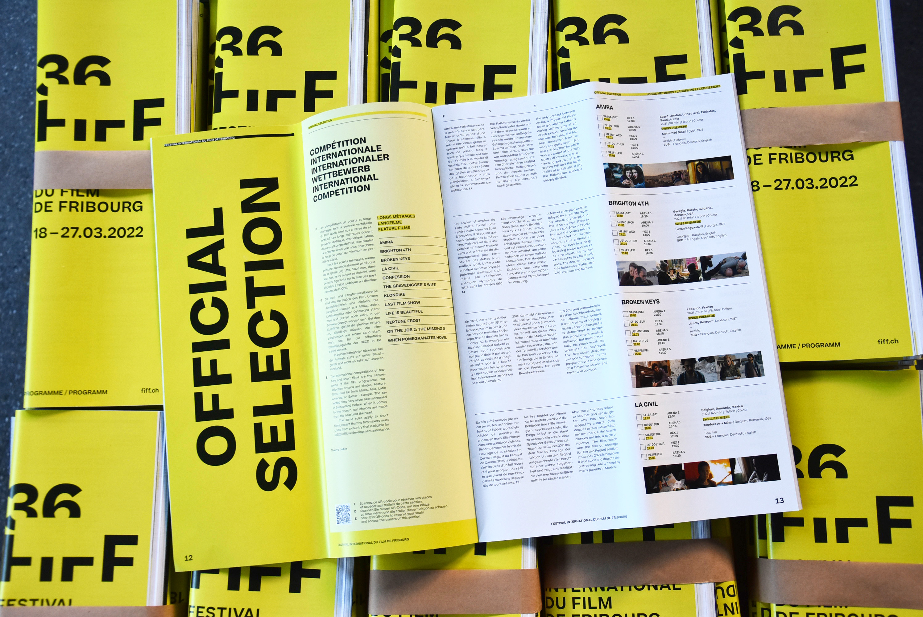 Catalogue du FIFF22