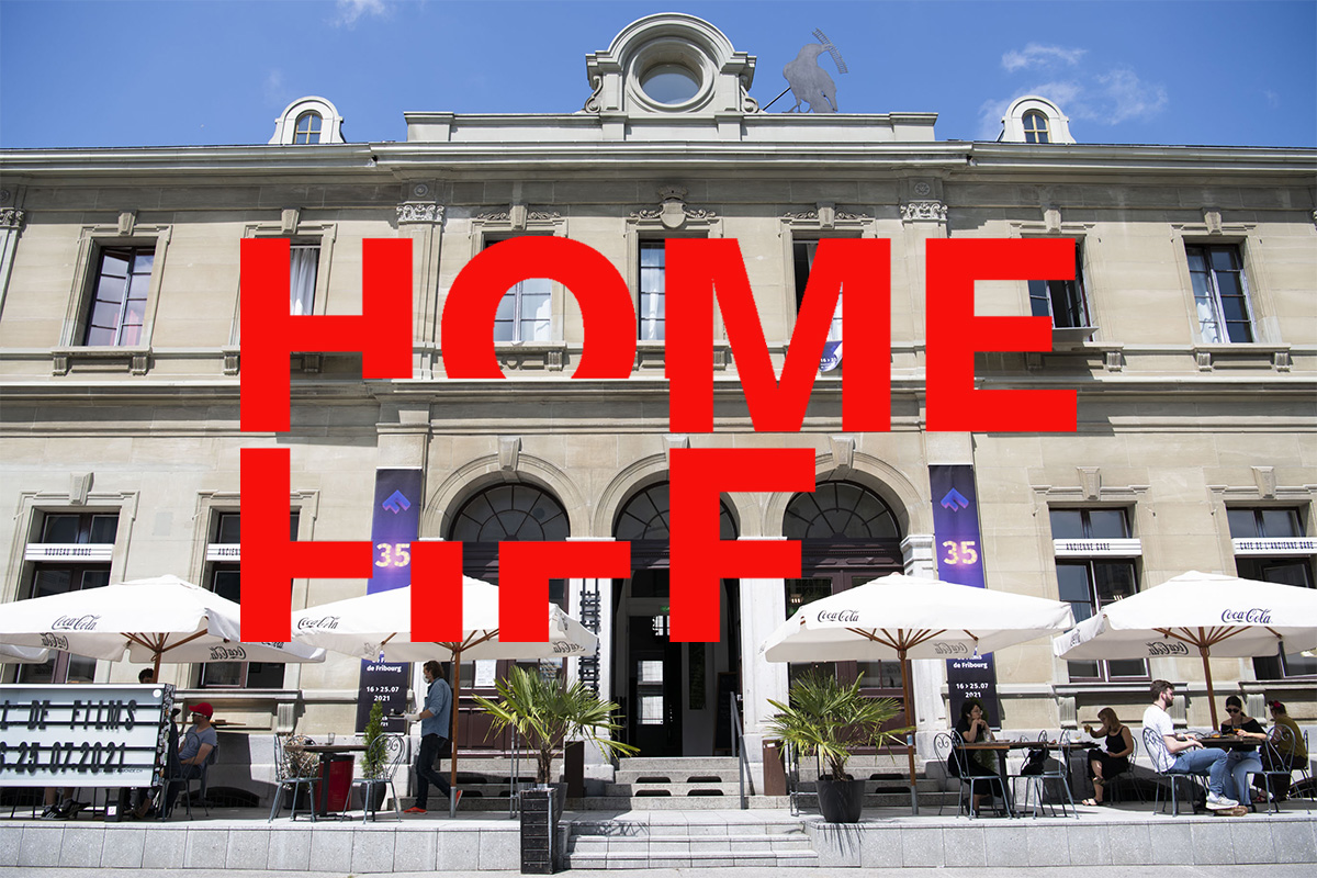 Ancienne gare avec logo Home FIFF