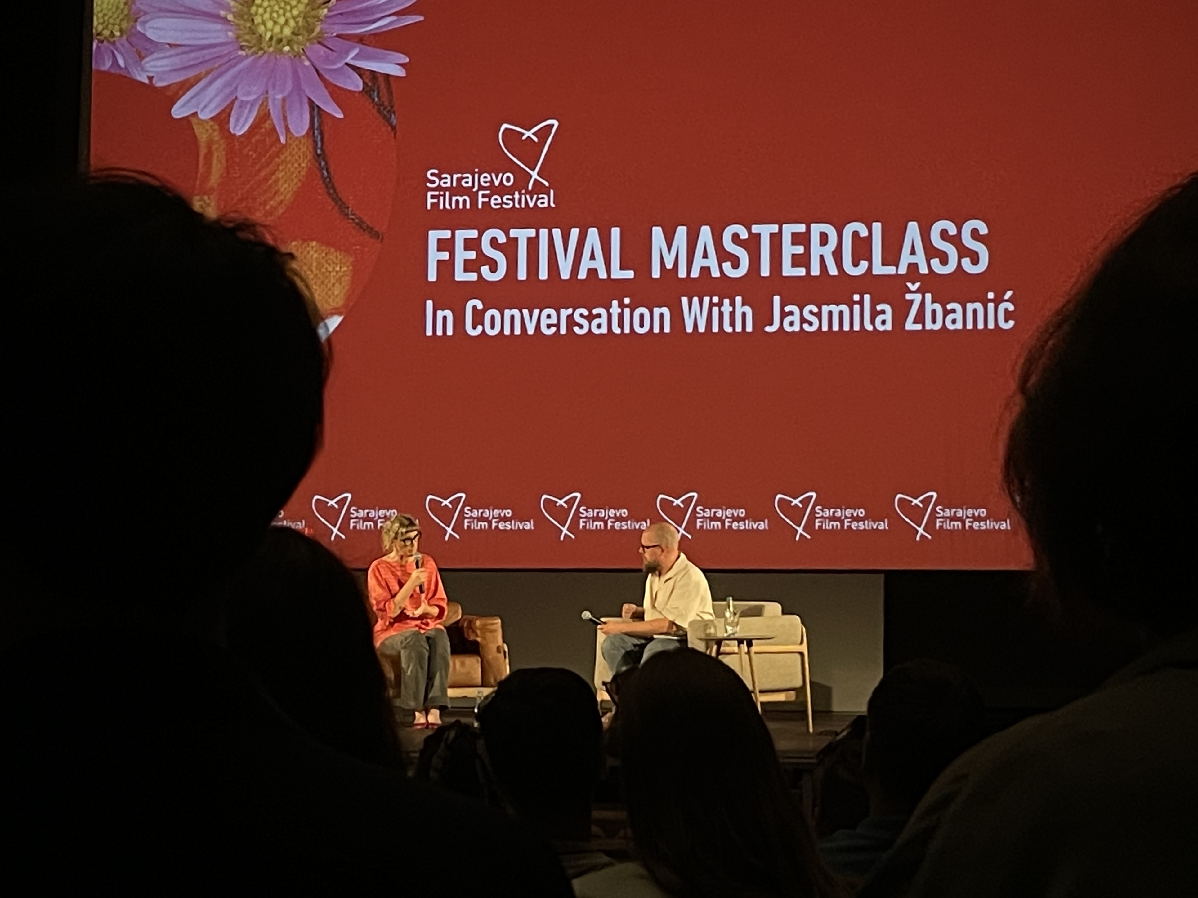 Jasmila Zbanic's masterclass at Sarajevo Film Festival