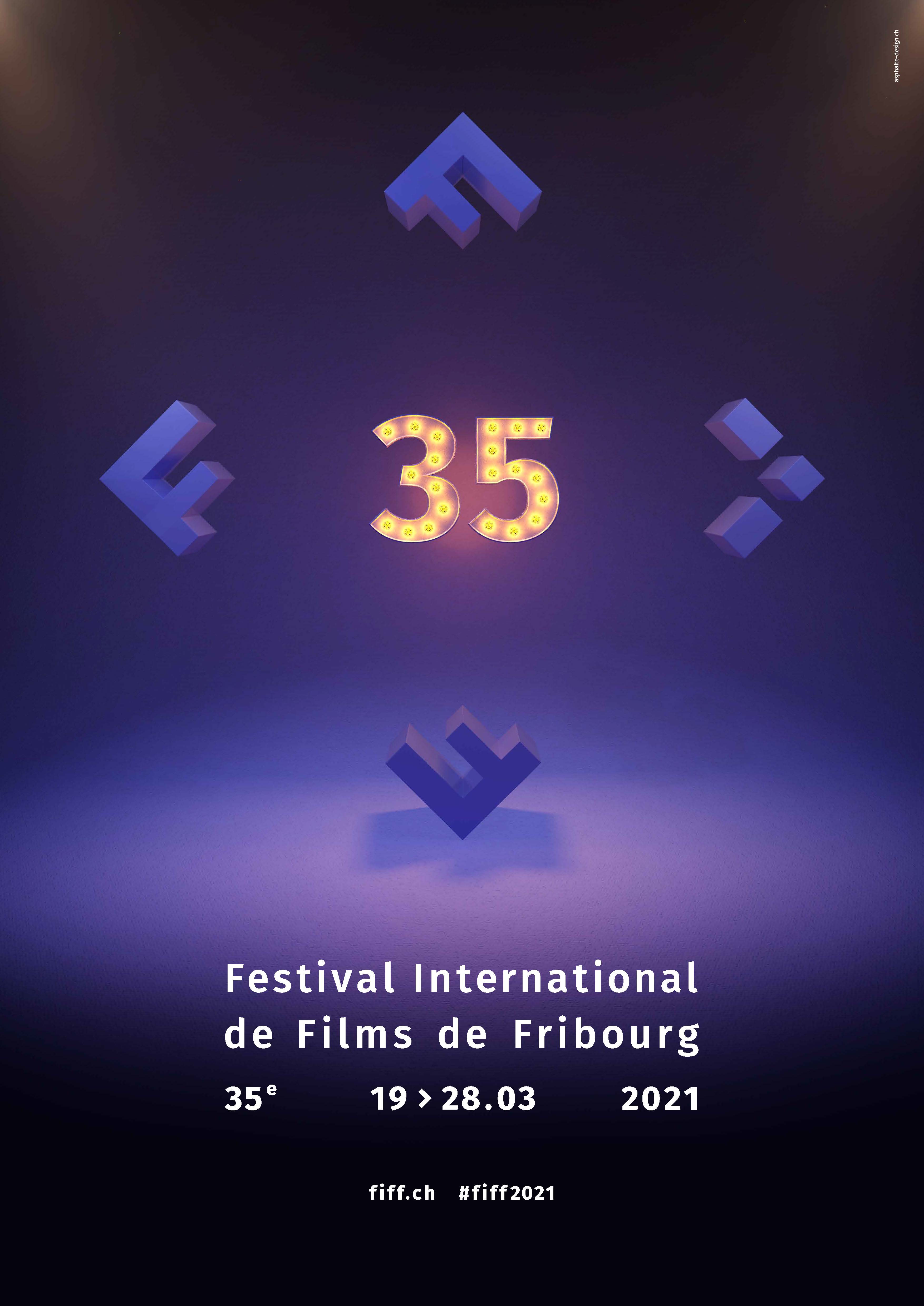 Affiche du FIFF21 - 35e édition du Festival International de Films de Fribourg