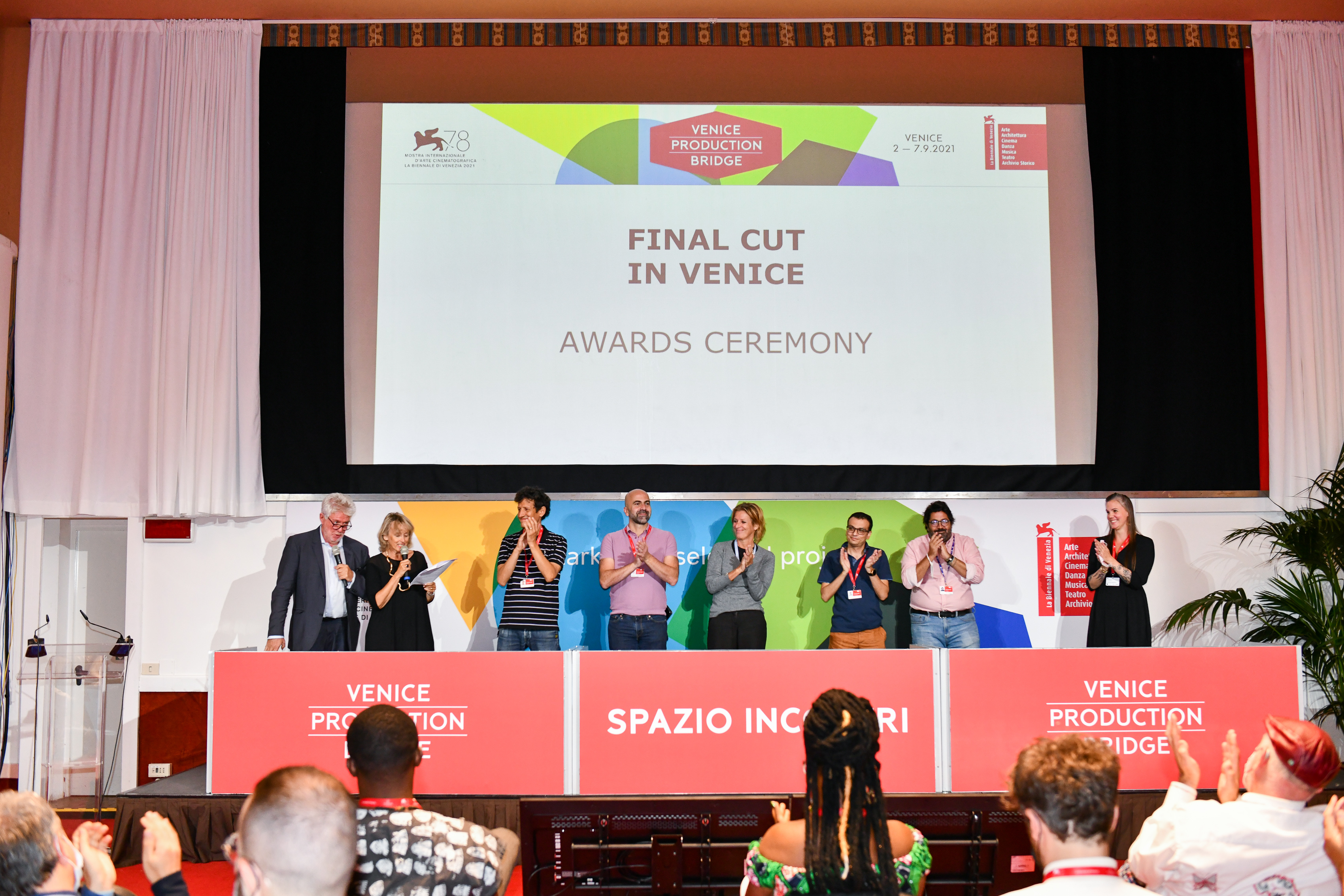 Final Cut in Venice awards ceremony 2021