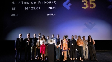 FIFF 2021, Cérémonie de clôture, lauréat·es, juries et partenaires © Pierre-Yves Massot