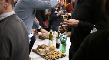 Salle Partenaires, apéritif Chocolat Villars 