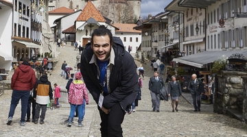 Visite de Gruyère avec les invité·es du FIFF23 ©Corinne Aeberhard