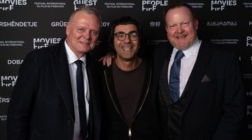 Marc Maeder, Fatih Akin, Thierry Jobin ©Rromir Imami