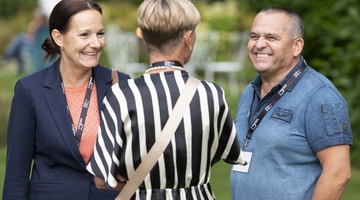 Apéritif aux 4 vents avec les partenaires du FIFF, août 2023 © Thomas Delley