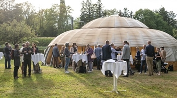 Apéritif aux 4 vents avec les partenaires du FIFF, août 2023 © Thomas Delley