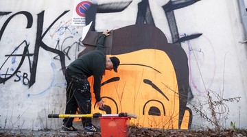 Signature de Mambo sur le mur de Villars © Thomas Delley