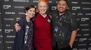 Pascale Asmar, Muriel Julliard and Khozy Rizal © Rromir Imami