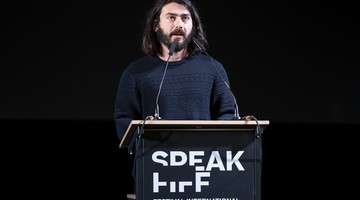 Samet Sulejmanoski, curator of the "New Territory" section © Thomas Delley