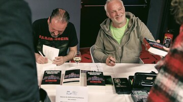 Dédicace Nicolas Feuz et Marc Volternauer FIFF 2025