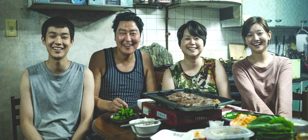 Parasite Bong Joon-ho happy family