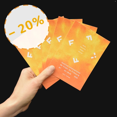 Carte 5 entrée 5er Karte FIFF 2020 promo décembre