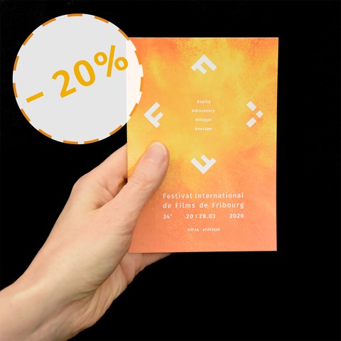 Carte journalière Tageskarte FIFF 2020 promo décembre