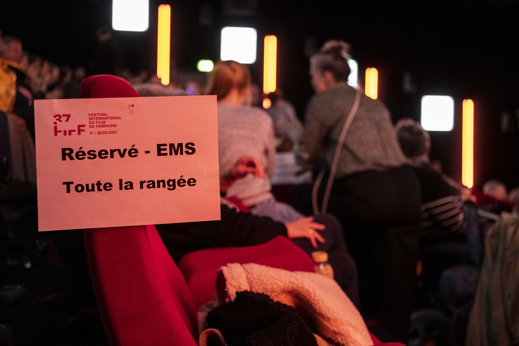 Séance avec des personnes résidentes d'EMS au FIFF 2023 ©Thomas Delley