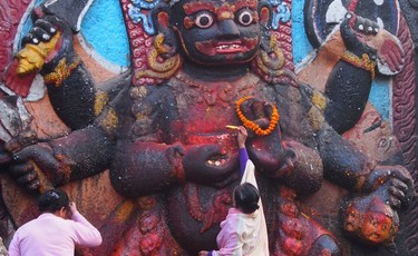 Kala Bhairab, Durbar Square, Katmandu