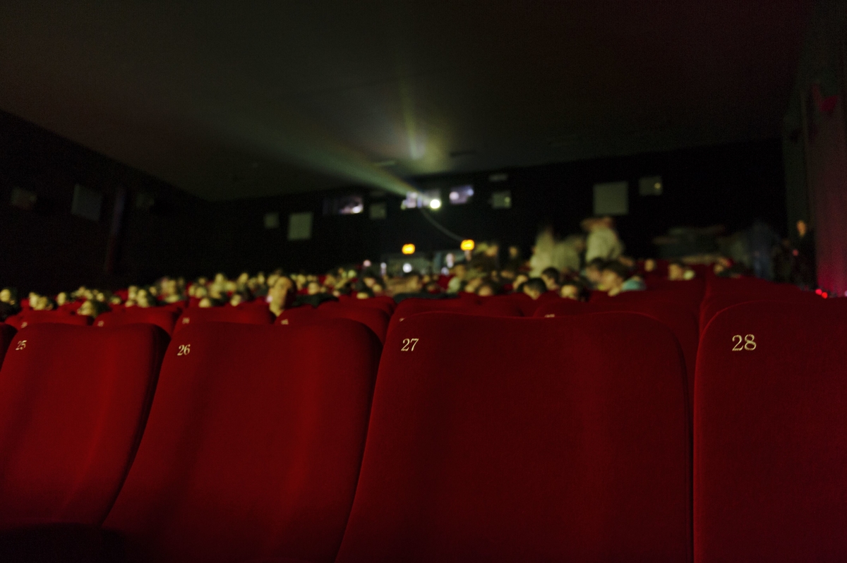 salle de cinéma ambience