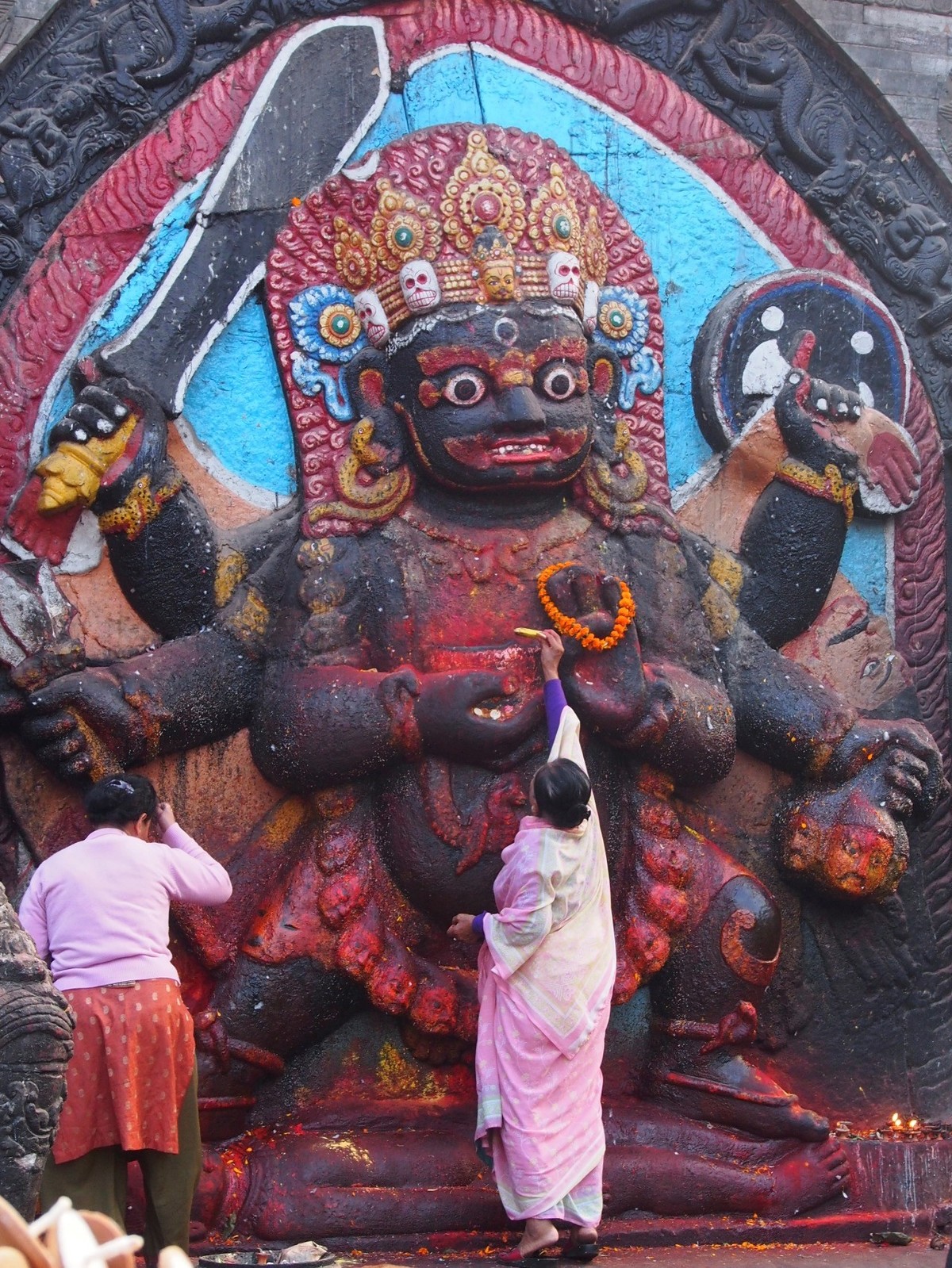 Kala Bhairab, Durbar Square, Katmandu